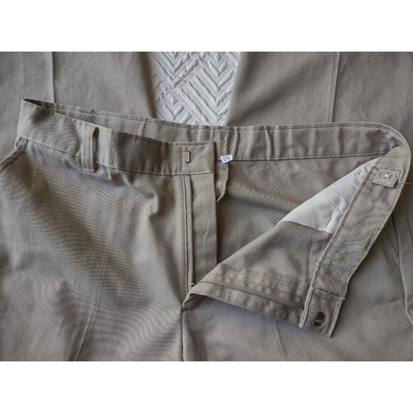 George Boys Husky Pants Straight Leg Adjustable Waist Tan Khaki Size 18H Husky - Picture 5 of 8